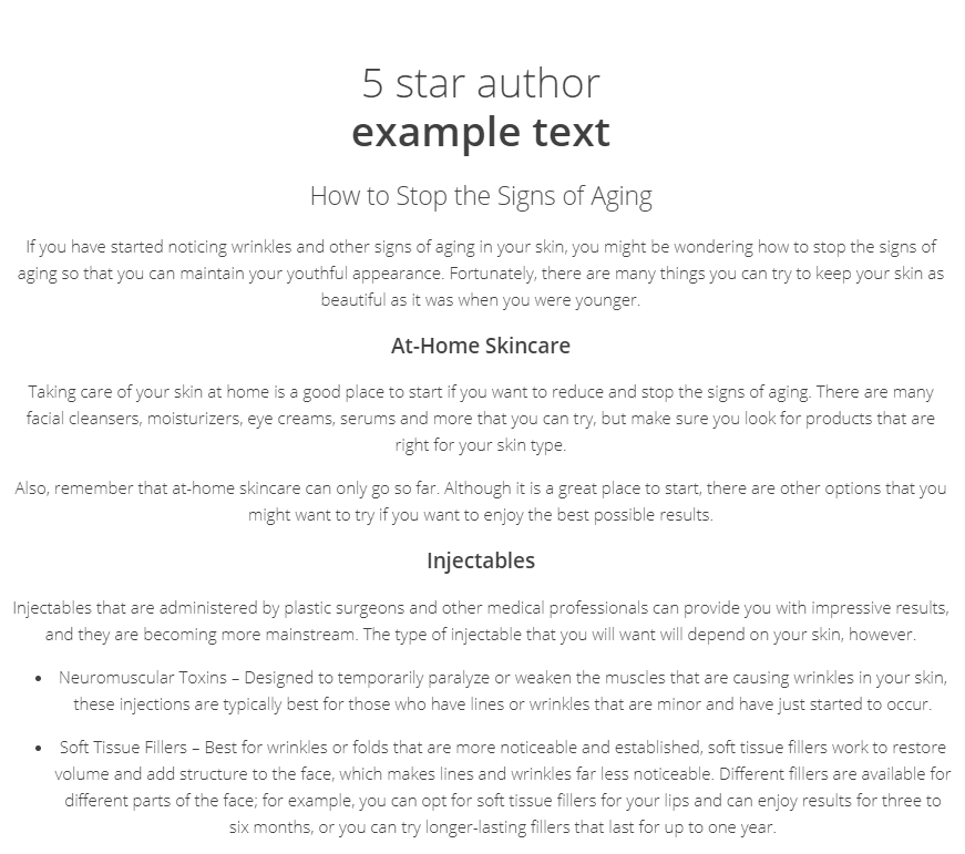 Textbroker-5-star-example-text