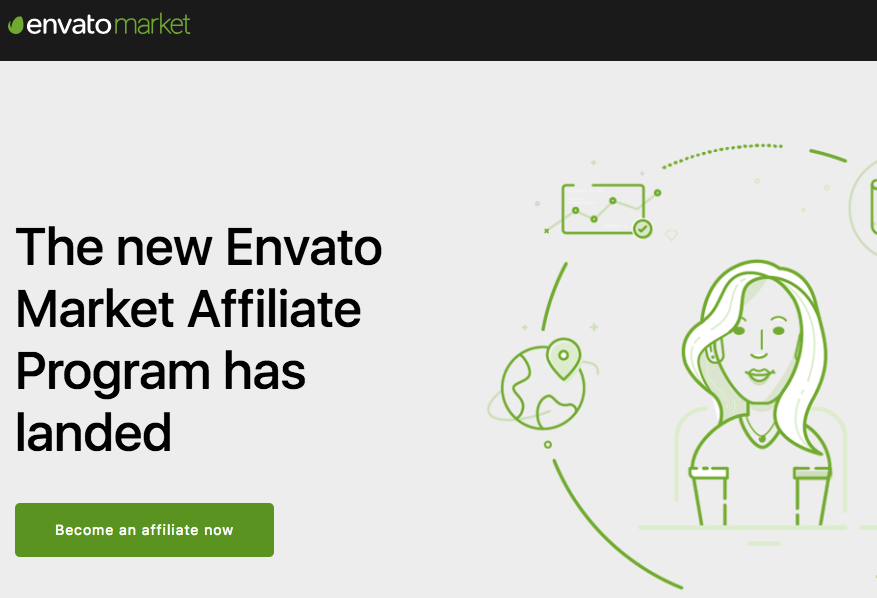 Envato affiliate button