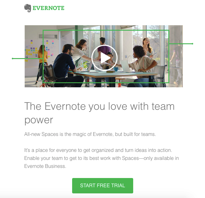 Evernote CTA