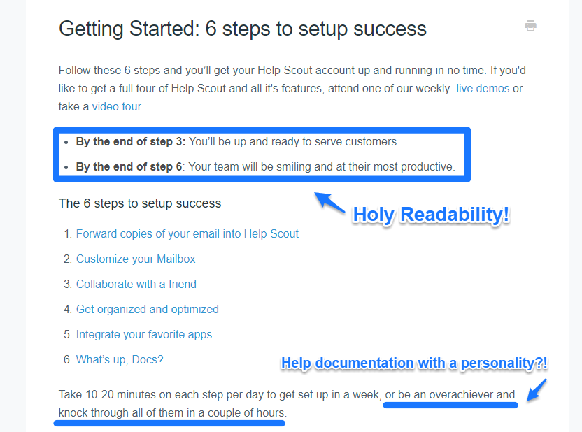 6 steps to setup success