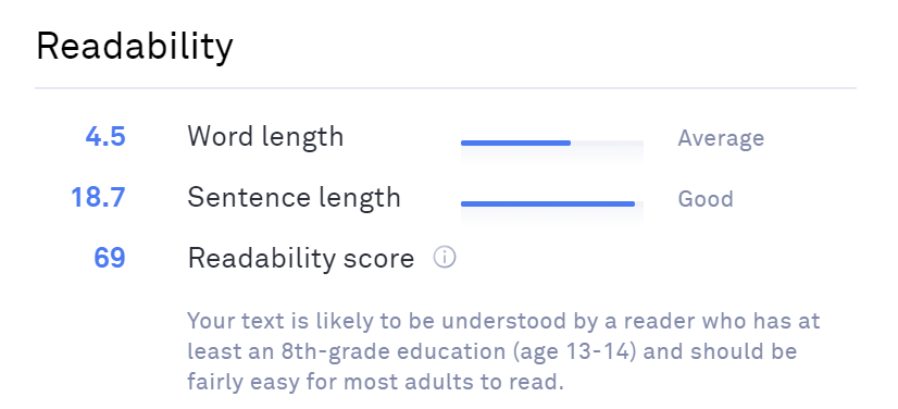 Textbroker-Readability-Score