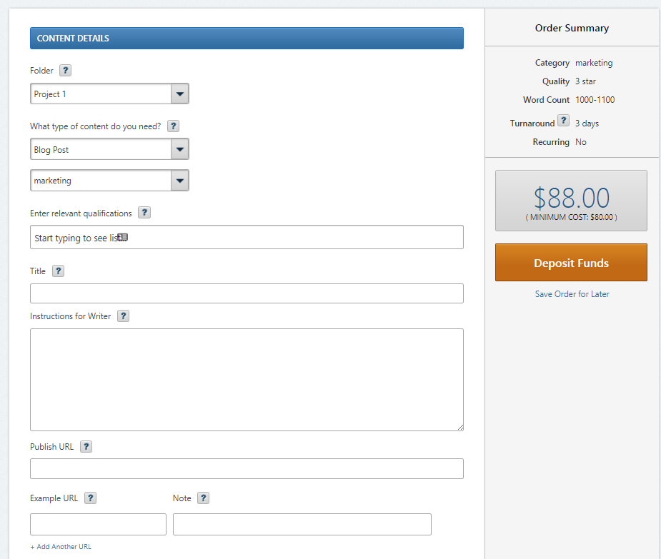 Crowd-Content-Order-Form