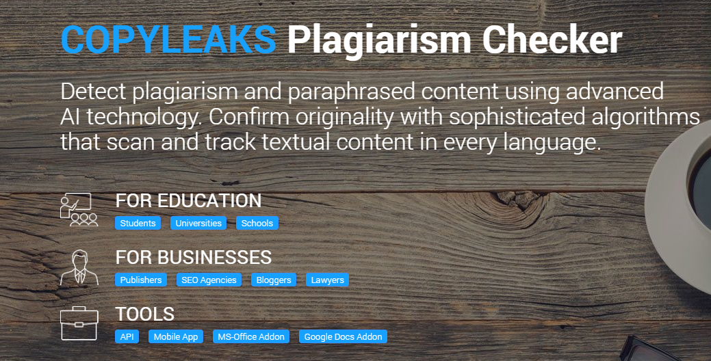 Copyleaks Plagiarism Checker