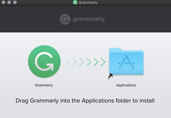 Grammarly for Mac Installation Process