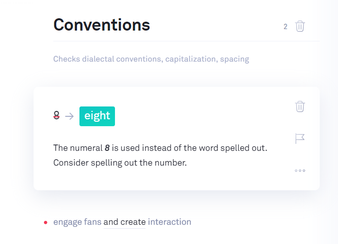 grammarly conventions writing