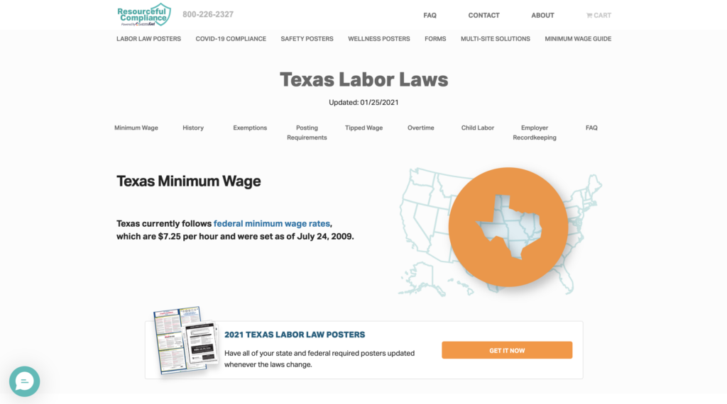 resourceful compliance texas labor laws by codeless