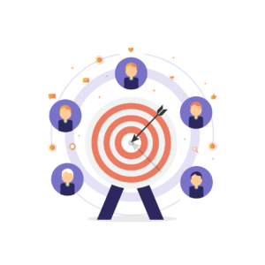 Illustration of a bullseye 