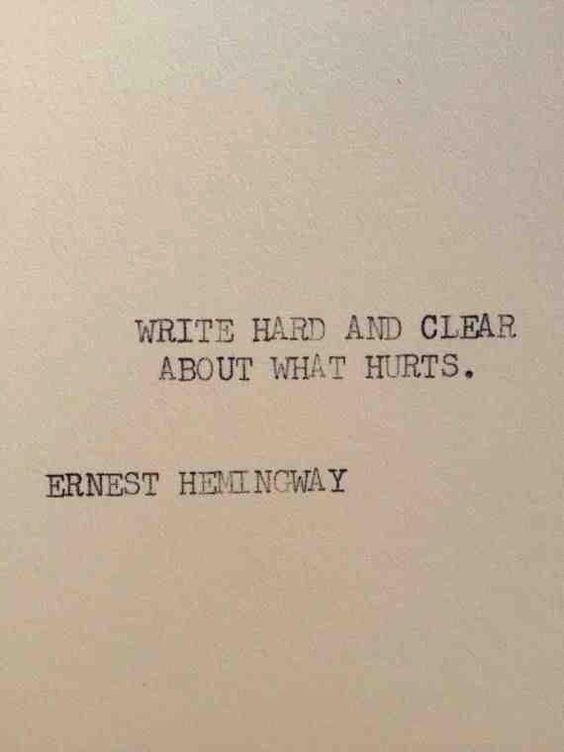 ernest hemingway juxtaposition