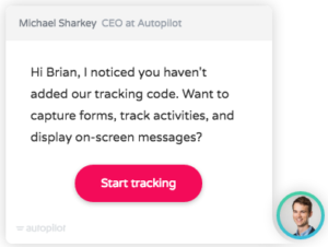 Autopilot in-app prompt