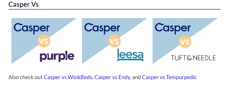 Sleepopolis comparison guide