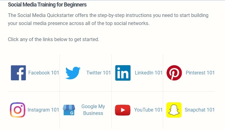 social media quickstarter