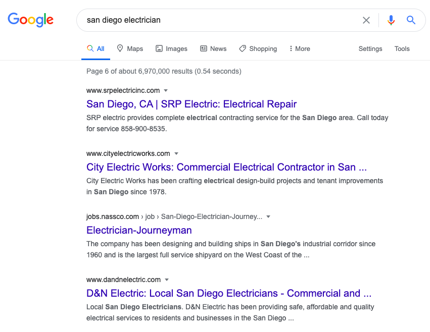 san diego electrician