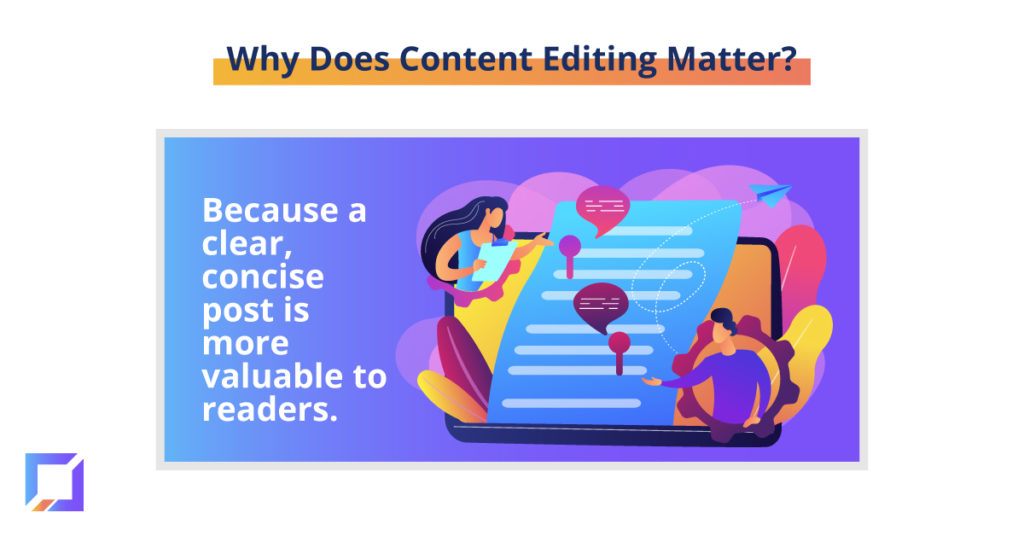 why content editing is important