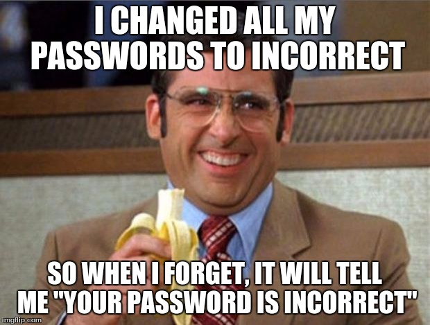 changing password meme