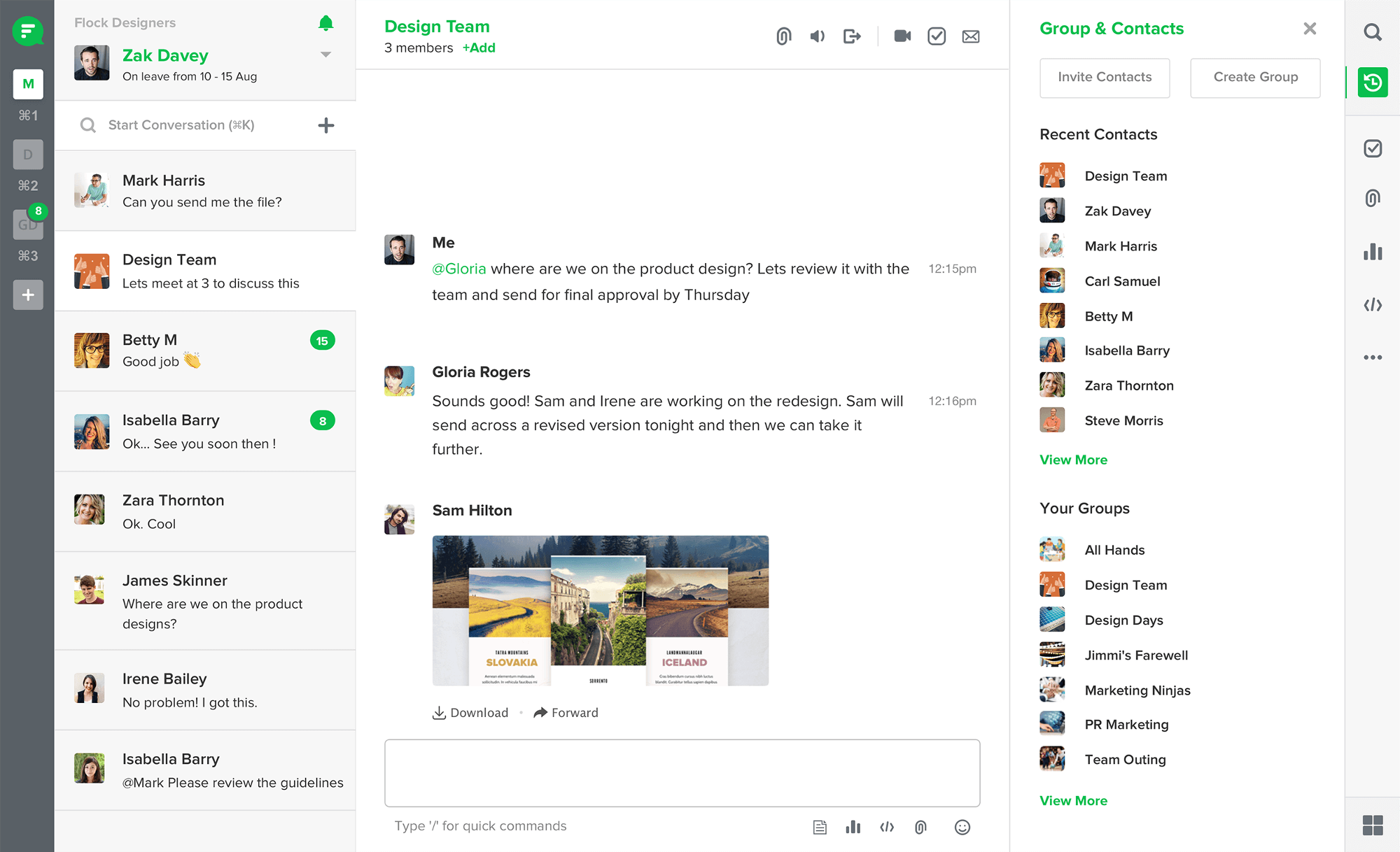 Flock UI