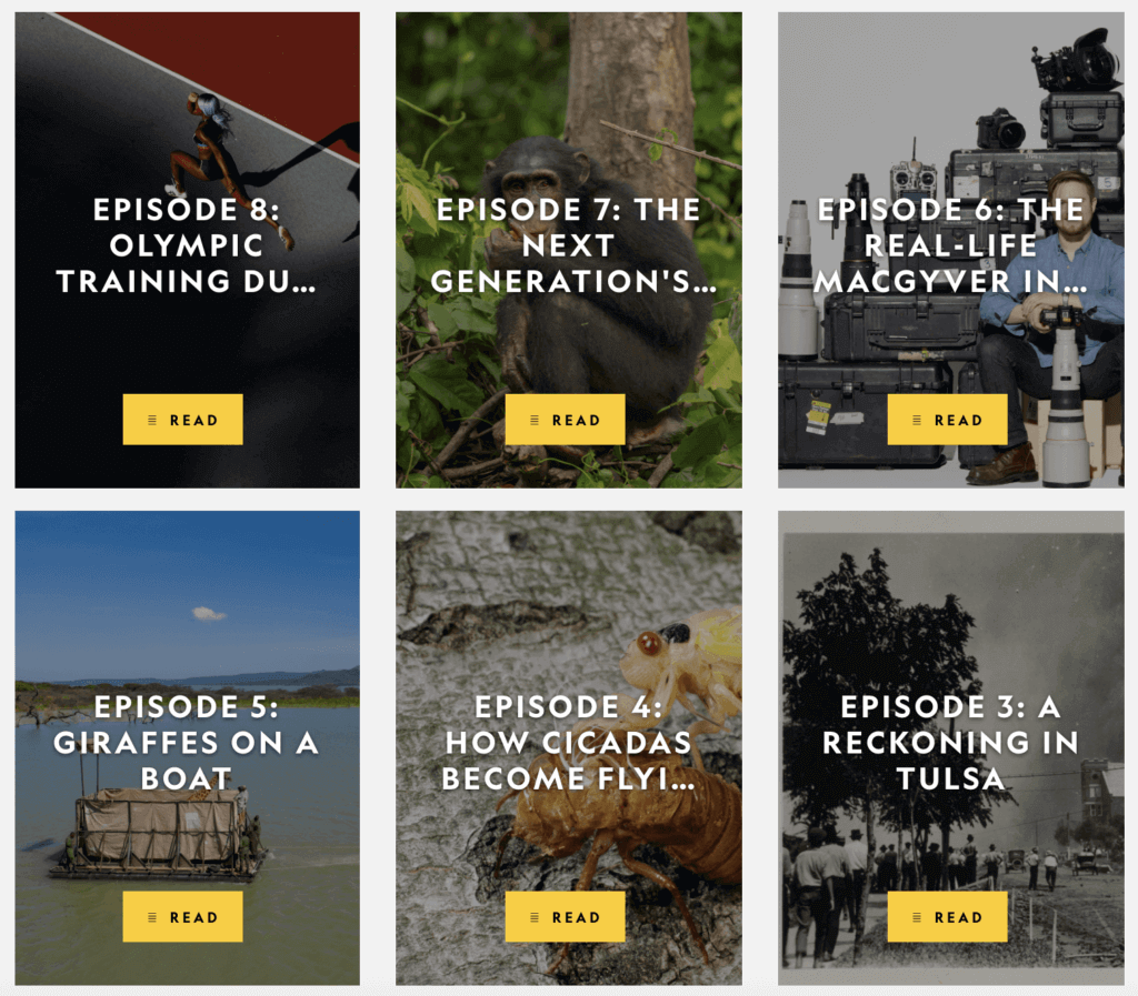 national geographic podcasts