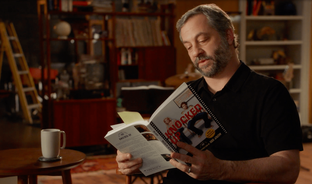 Judd Apatow reading excerpts of drafts from Knocked Up