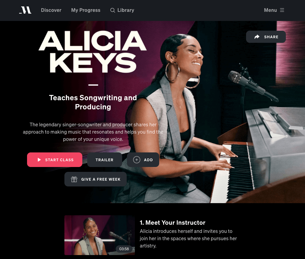 alicia keys masterclass review