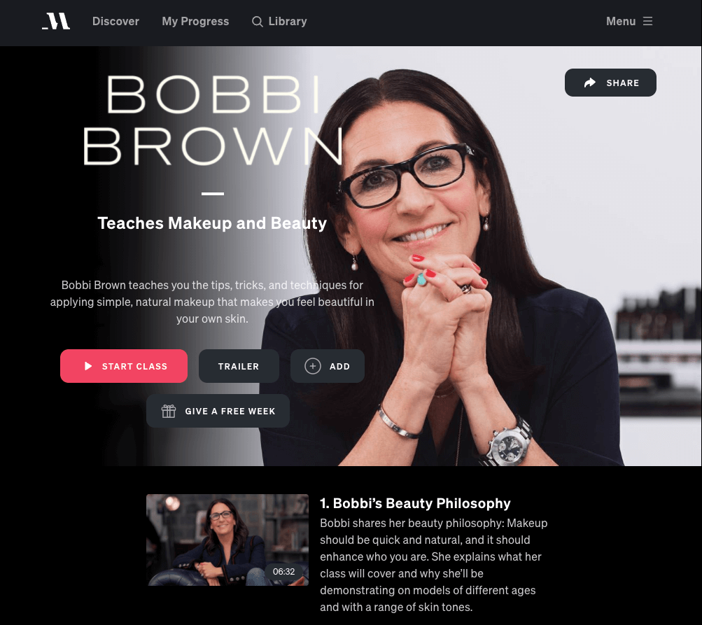 bobbi brown masterclass review