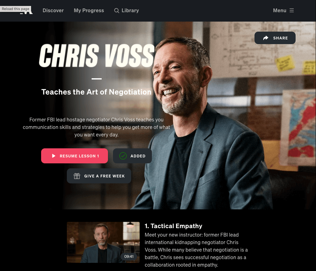 Legendary former FBI hostage negotiator Chris Voss Returns to MasterClass  to Teach How to Win Workplace Negotiations in 30 Days in New Product  Offering, Sessions by MasterClass