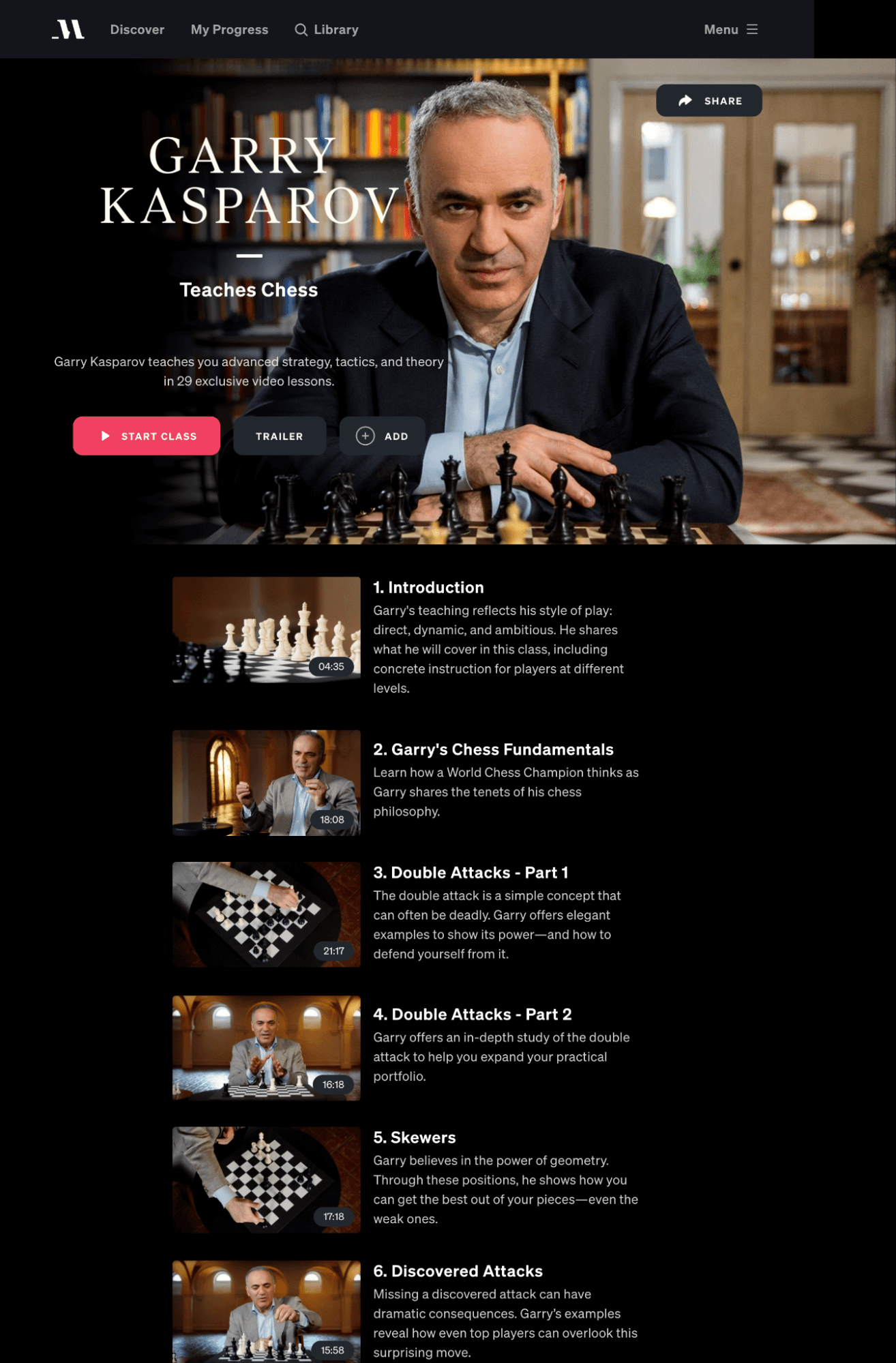 Garry Kasparov Unveils Chess Esports Masterclasses For Future Stars