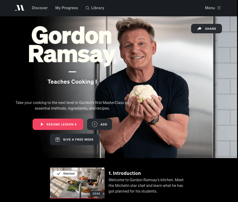 masterclass review gordon ramsey masterclass cooking