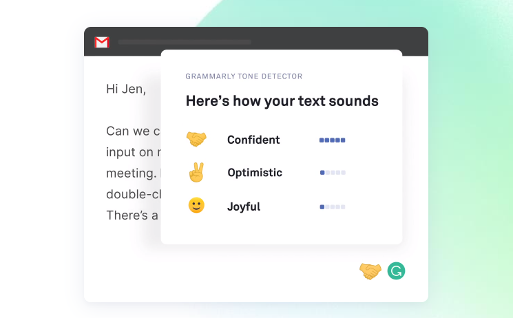 grammarly tone detector