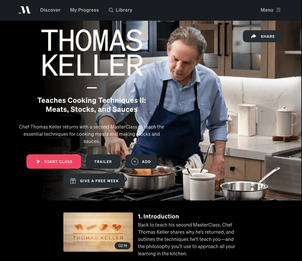 thomas keller masterclass two meat sauces stock