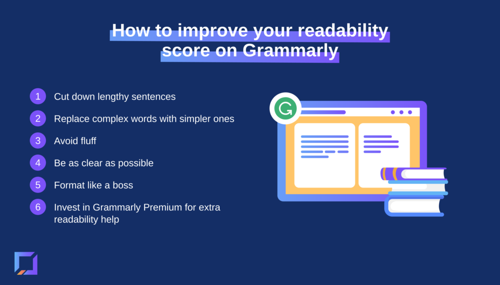 How to improve your readability score on Grammarly