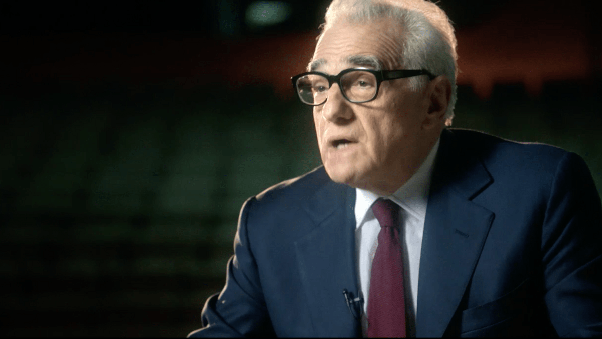 Martin Scorsese lecturing in his MasterClass