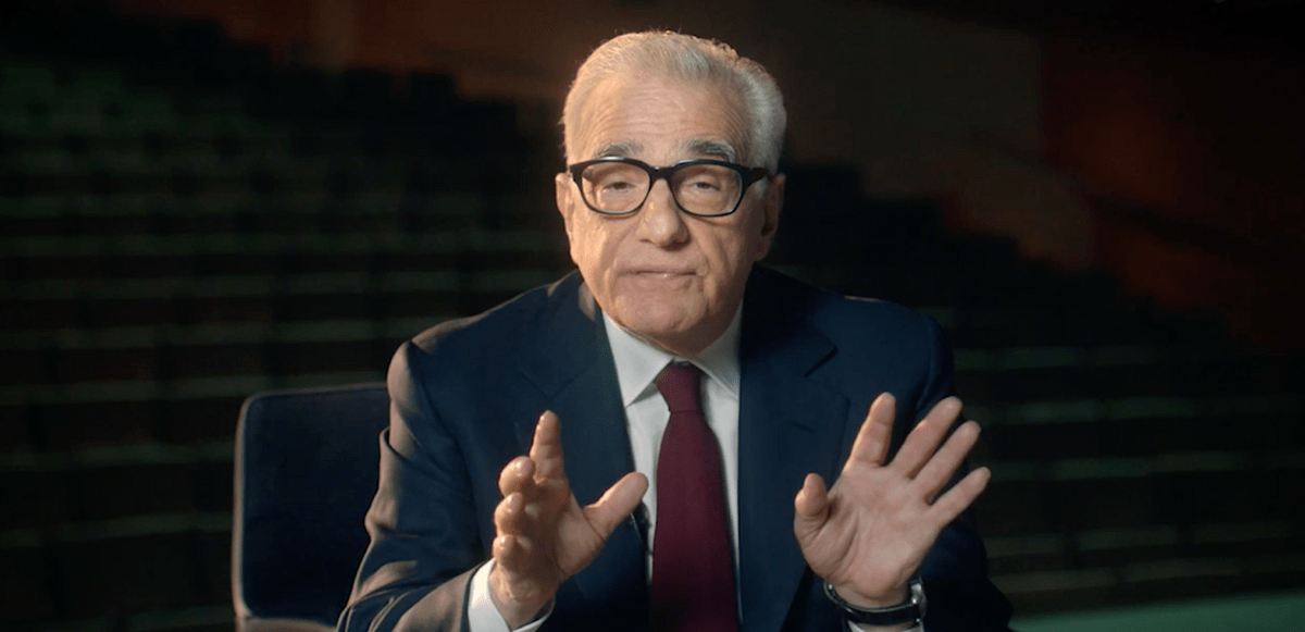 Scorsese teaching his MasterClass