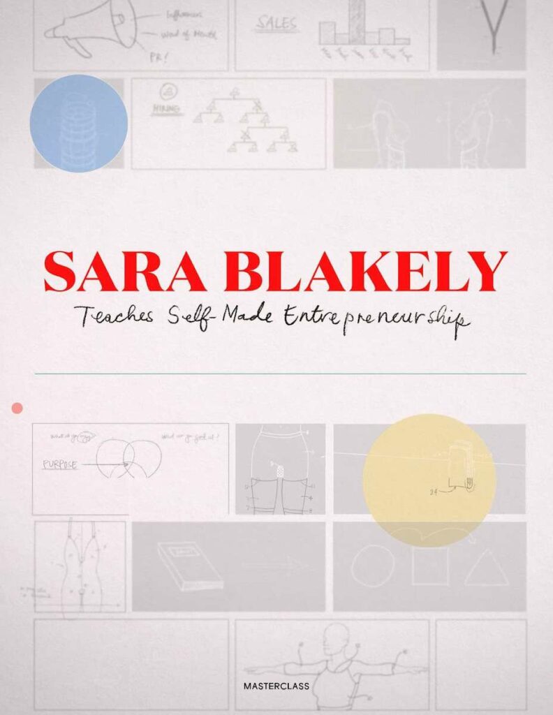 Sara Blakely Workbook Cover Page