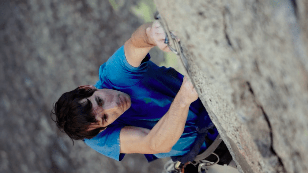 Image of Alex Honnold Climbing