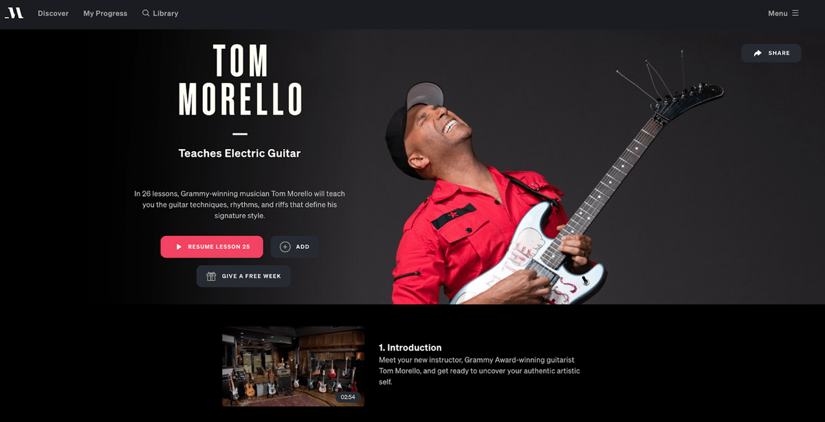 Tom on sale morello masterclass