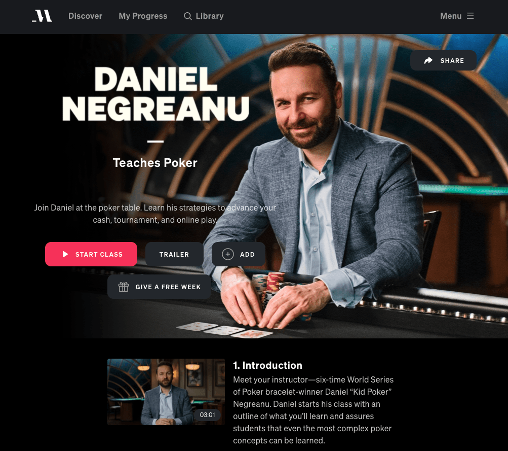  best masterclass courses daniel negreanu