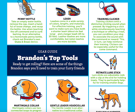 A page from the Brandon McMillan MasterClass workbook