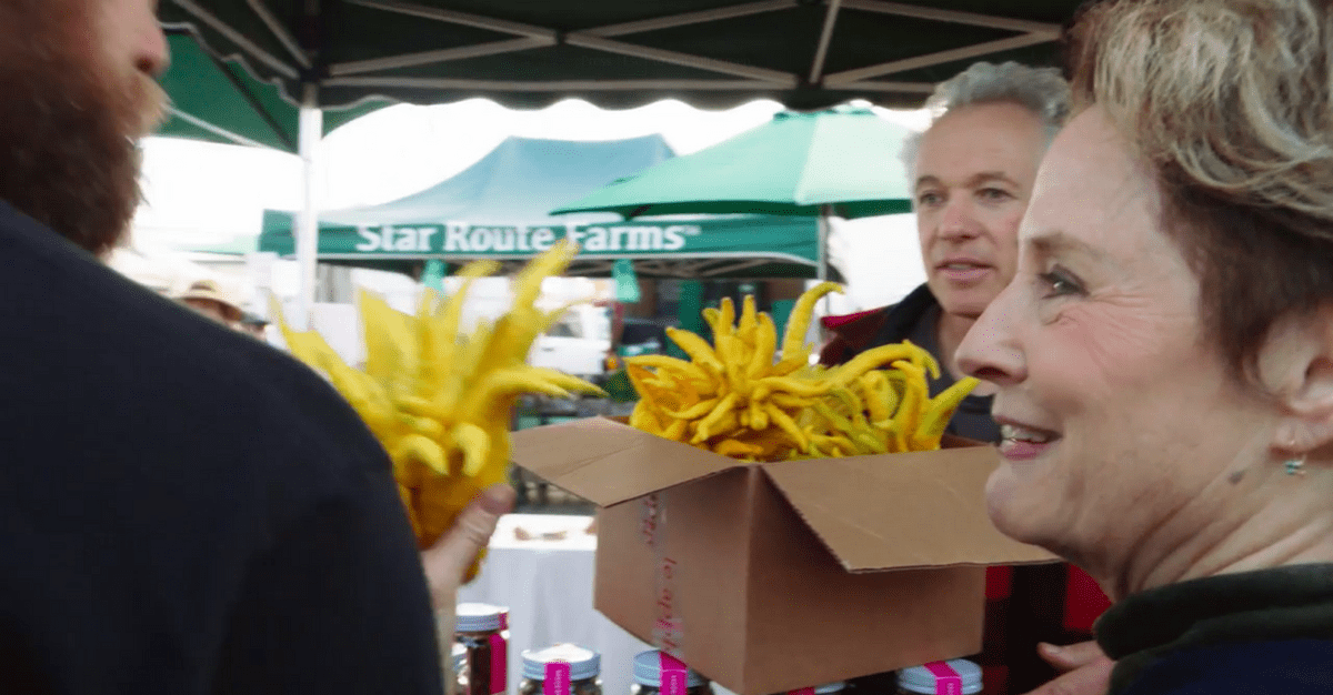 Farmer's market video in Alice Waters' MasterClass