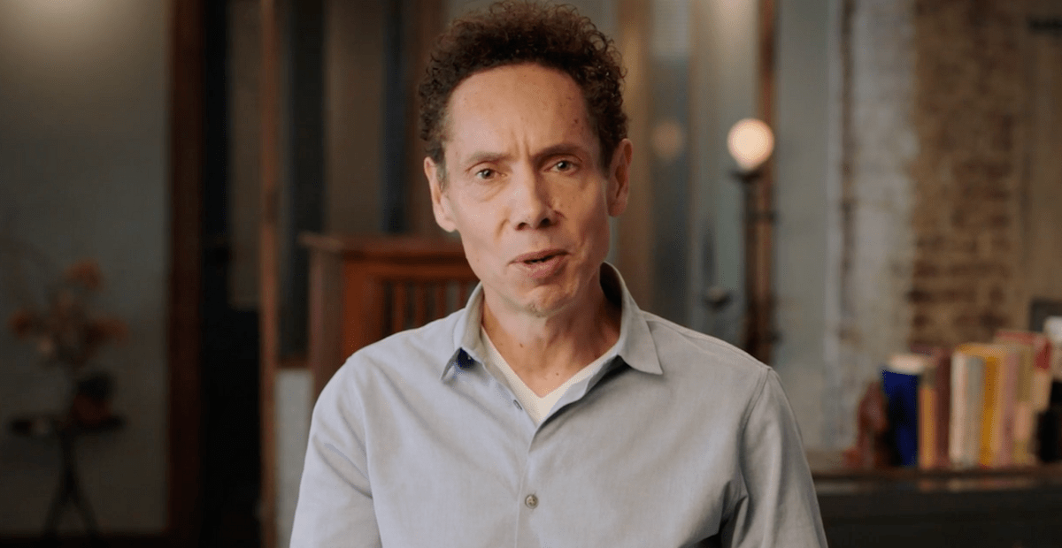 Malcolm Gladwell in his MasterClass