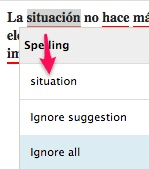 GrammarCheck no multilingual options