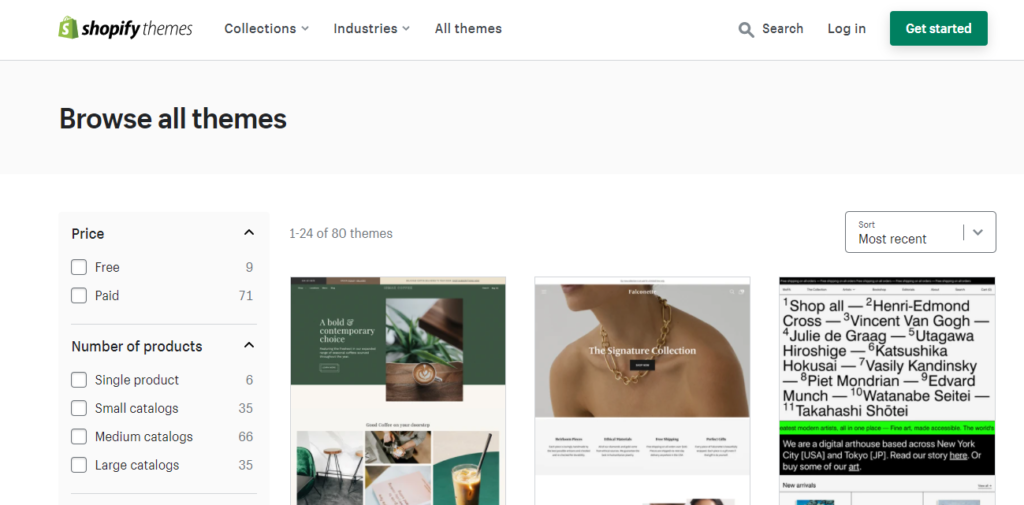 shopify themes