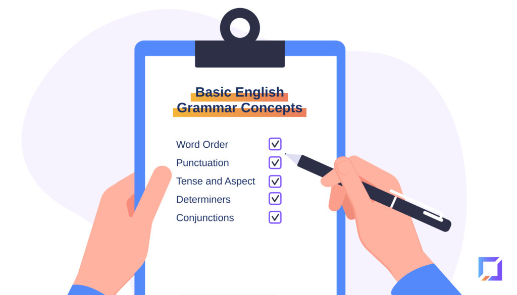 5 basic English grammar concepts