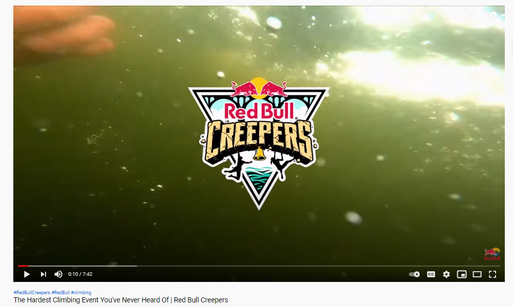 hardest climbing event red bull creepers video screenshot