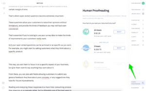 grammarly human proofreading