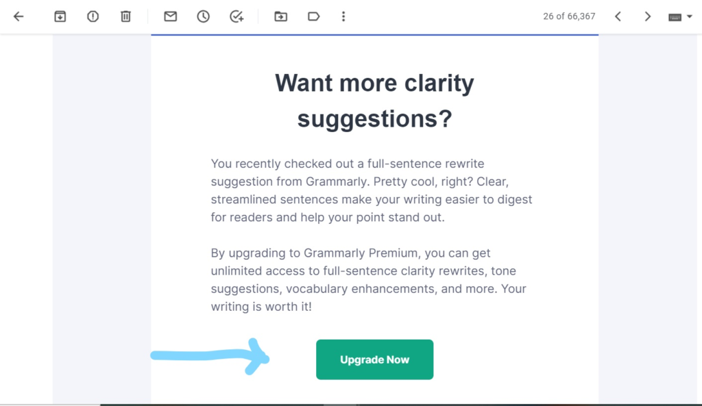 grammarly clarity suggestions