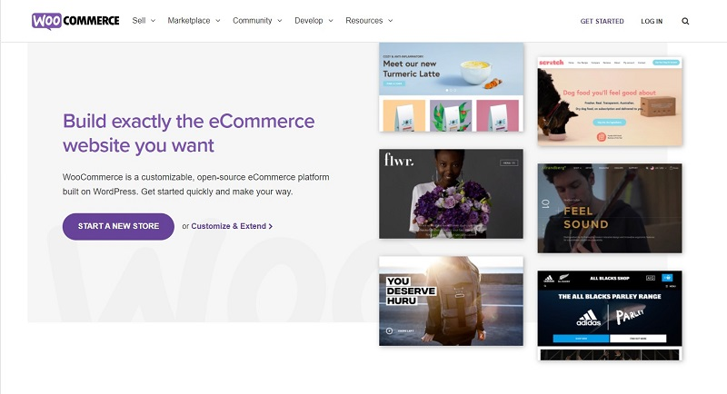 Woocommerce website