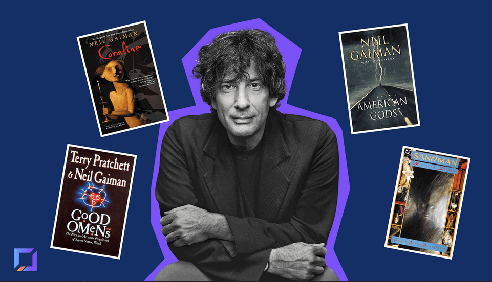 An image introducing the Neil Gaiman MasterClass