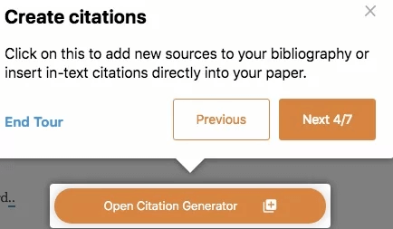 image showing how to add sources to Citation Machine's bibliography