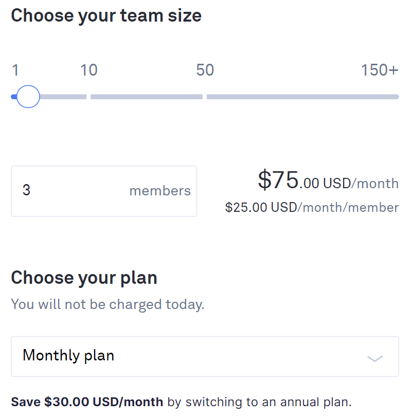 image showing Grammarly Business pricing