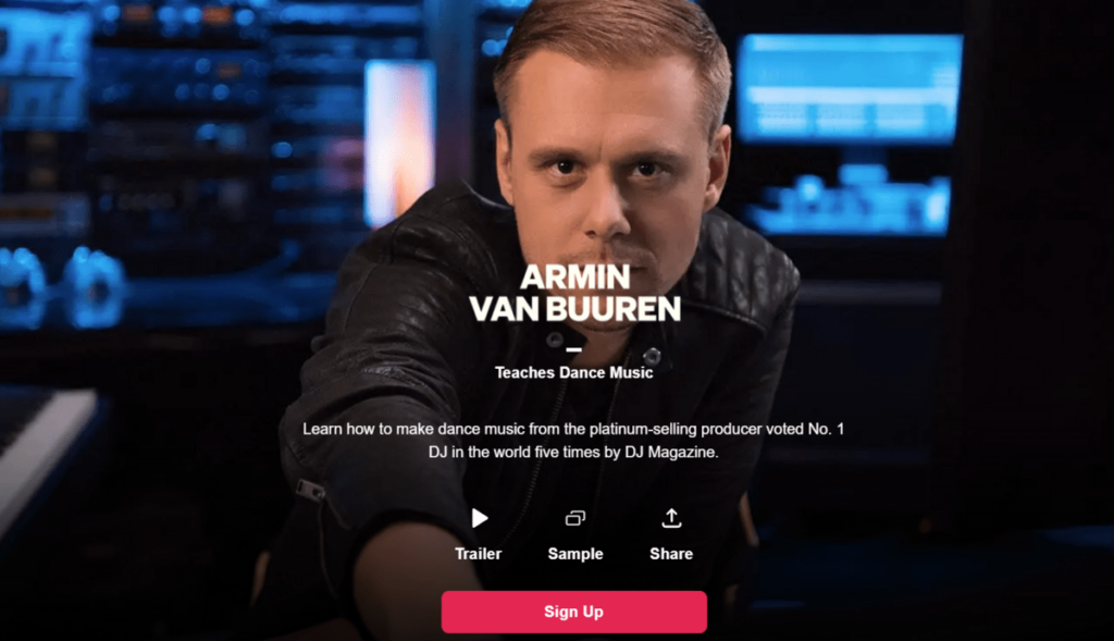 Armin van Buuren's MasterClass