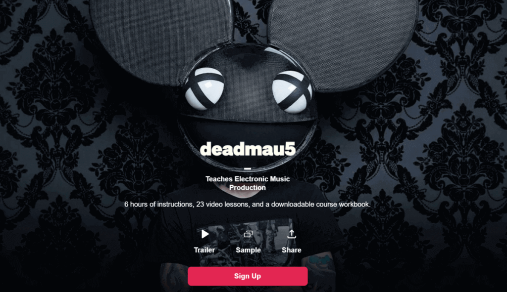 deadmau5 and his MasterClass